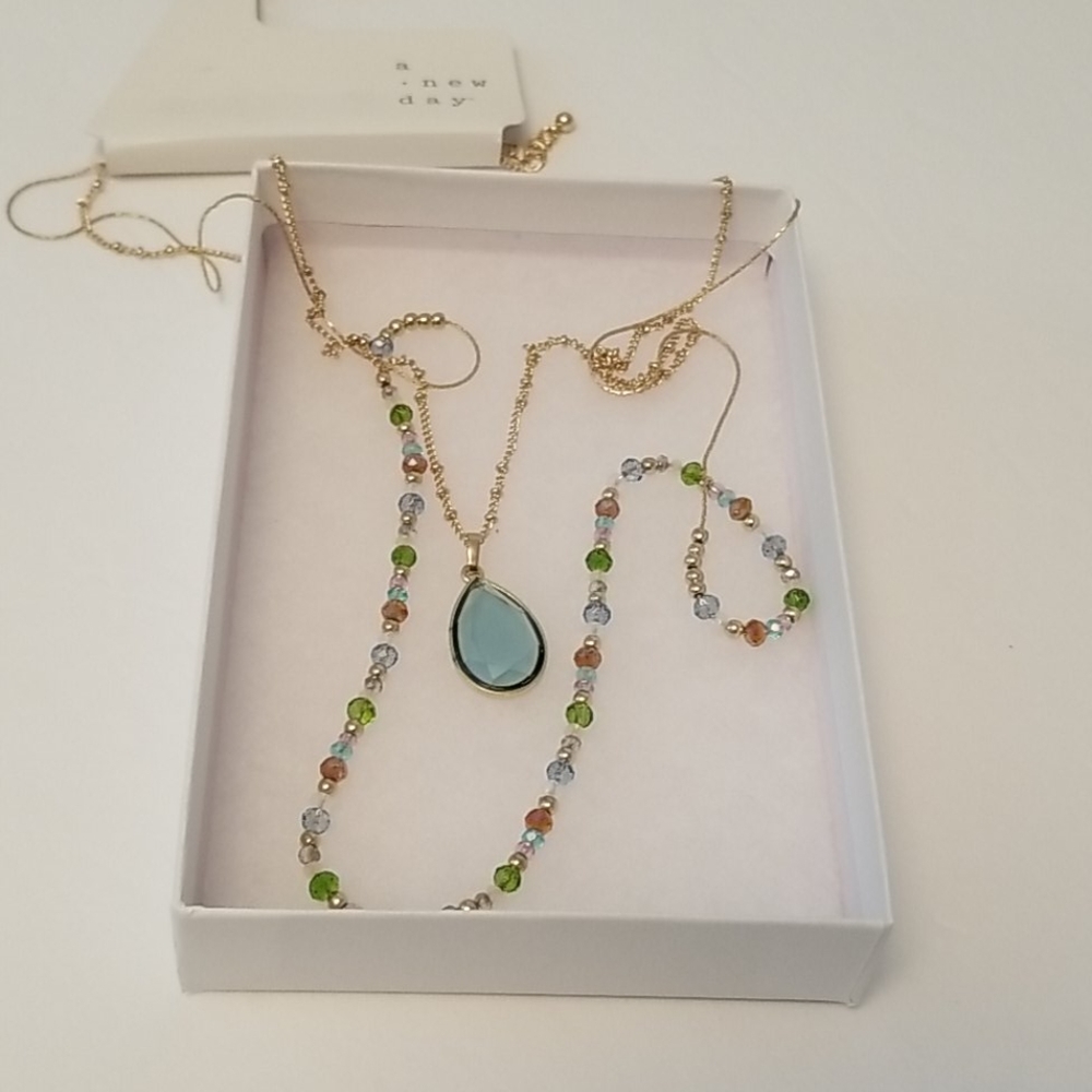 🦋 Double Chain Necklace